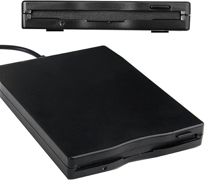Xspeedonline Read/Write 1.44 MB 3.5-inch USB 2.0 External Floppy Disk Compatible for Windows ME / 2000 / XP/Vista / Win7 / Windows 8/8.1/10 / 11 / MAC