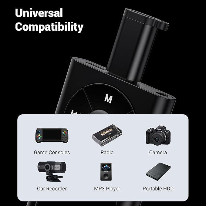 2Pack USB Mini Adapters and 3 Pack USB Micro Adapters, Connector Support Charge & Data Sync for GPS Receiver/Digital Camera/Dash Cam/MP3 Player, Galaxy S6 S7 S7 Edge, Kindle Ps4 and Micro Devices