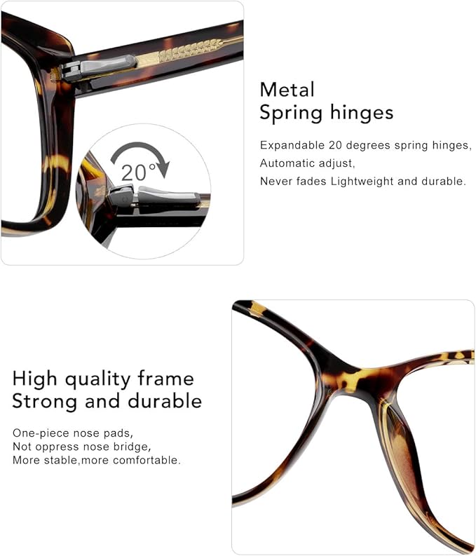 MEETSUN Blue Light Blocking Glasses for Women Anti Eyestrain Filter Blue Ray Oversized Computer Game Glasse