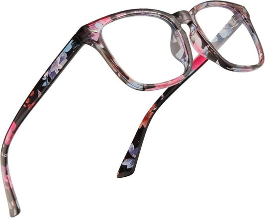 Reading Glasses for Women Men - Blue Light Blocking UV Filter Computer Readers,Anti Eyestrain Eyeglasses