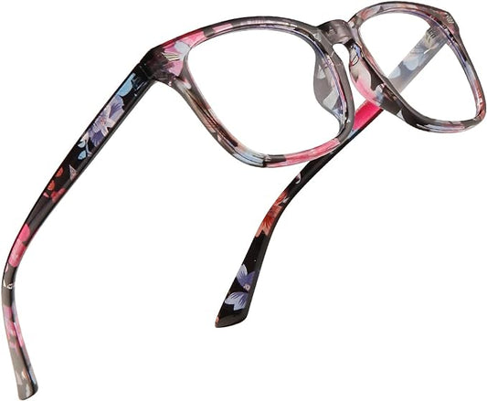 Reading Glasses for Women Men - Blue Light Blocking UV Filter Computer Readers,Anti Eyestrain Eyeglasses