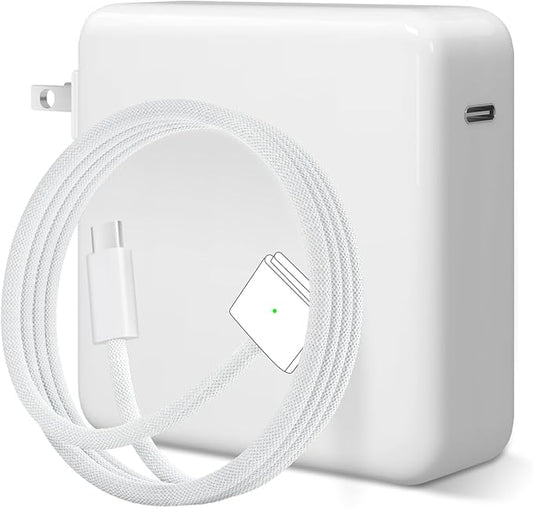 Charger for MacBook Air 15 13 inch Mac Pro 14 inch 2026 2025 2024 2023 2022 2021 M1–M5 Original Quality 70W Type C Fast Charger Power Adapter & 6.6FT Type C to Mag 3 Cable LED Applicable 2021-2026