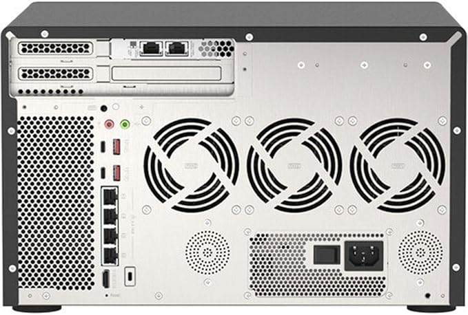 QNAP TVS-h1288X-W1250-16G High-speed media NAS with Intel® Xeon® W-1250 CPU and Two 10GbE Ports
