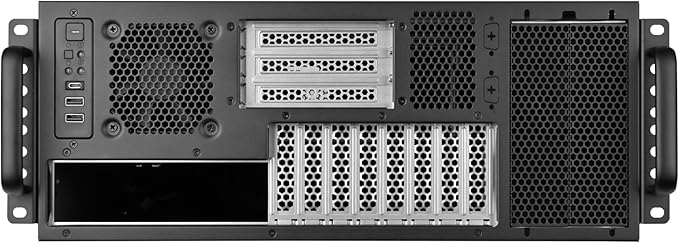 Silverstone Technology RM47-502-I 4U Interchangeable Rackmount Chassis with Front Accessible Combo Expansion Slots, SST-RM47-502-I