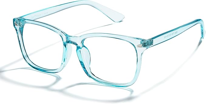 Cyxus Blue Light Glasses Men Women Reduce Eye Strain UV Blocking for Office Work Computer Screen 8082