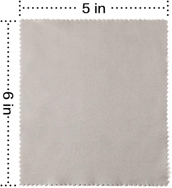Eyeglasses Cleaner Microfiber Cleaning Cloth - 12 Pack Sunglasses Clean Reading Glasses Wipes 5x6 Inch Camera Lens Eyewear Lint Free Microfiber