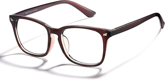 Cyxus Blue Light Glasses Men Women Reduce Eye Strain UV Blocking for Office Work Computer Screen 8082