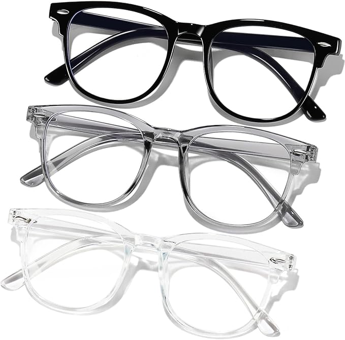 Blue Light Blocking Glasses for Women Men,Fashion Square Blue Blockers Glasses,Computer/TV/Phones/Gaming Glasses