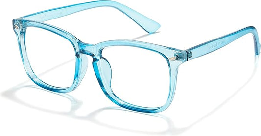 Cyxus Blue Light Glasses Men Women Reduce Eye Strain UV Blocking for Office Work Computer Screen 8082