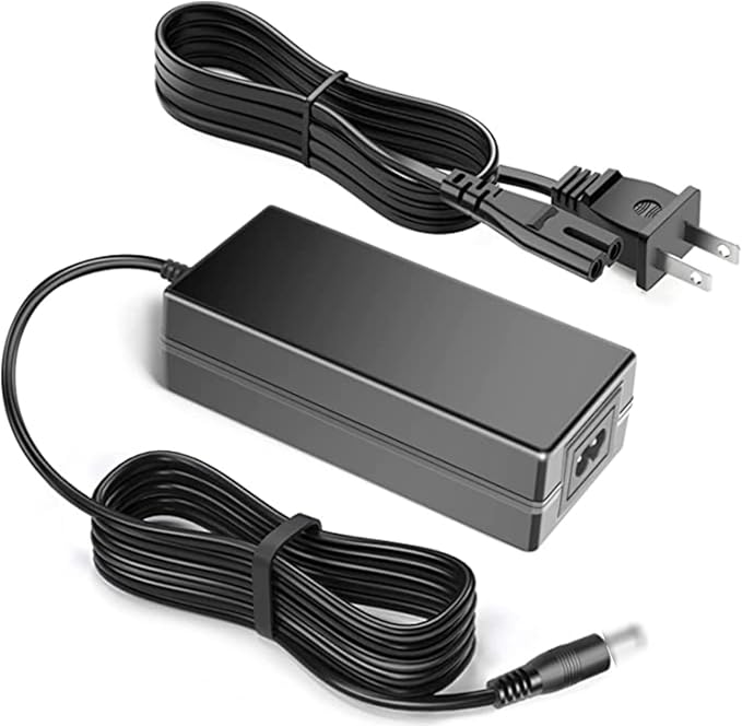AC/DC Adapter Replacement for Ready NAS 104 RN104 RND-4D ReadyNAS RN10400-100NAS RN10442D-100NAS RN10400100NAS 4-Bay Diskless NAS Network Attached Storage Power Supply Cord Charger