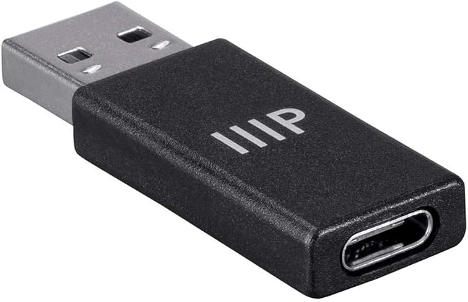 Monoprice USB-C Female to USB-A Male 3.1 Gen 2 Adapter - Up to 10Gbps Data Transfer speeds Through a Compatible Connection
