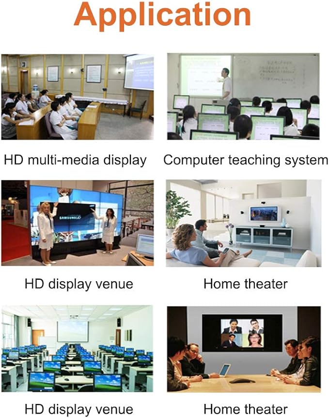 HDMI to VGA Cable. HDMI Male to VGA Male Converter with 3.5mm Audio Jack for TV Stick, Raspberry Pi, Laptop, Monitor, PC, Tablet, Digital Camera, Etc (Adapter)