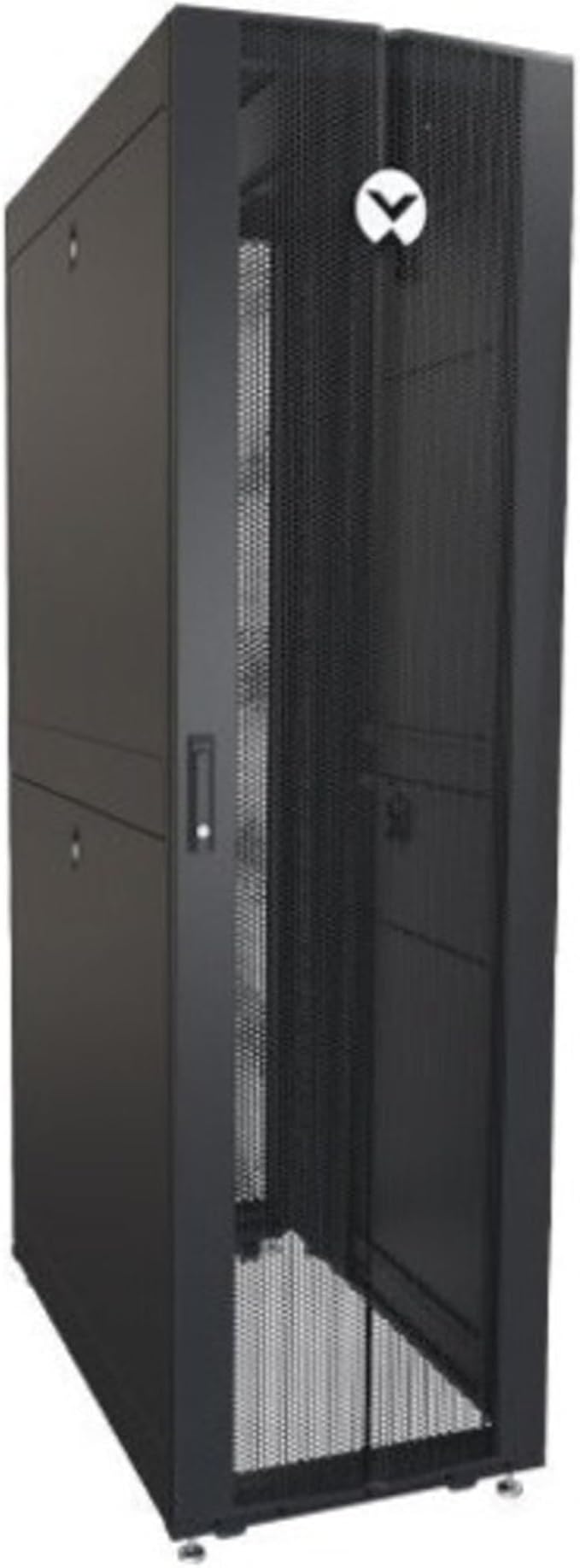 Vertiv VR Rack – 45U Server Rack Enclosure| 2132mmx600mmx1100mm (HxWxD Server Rack Dimensions)| 19-inch Cabinet (VR3105)