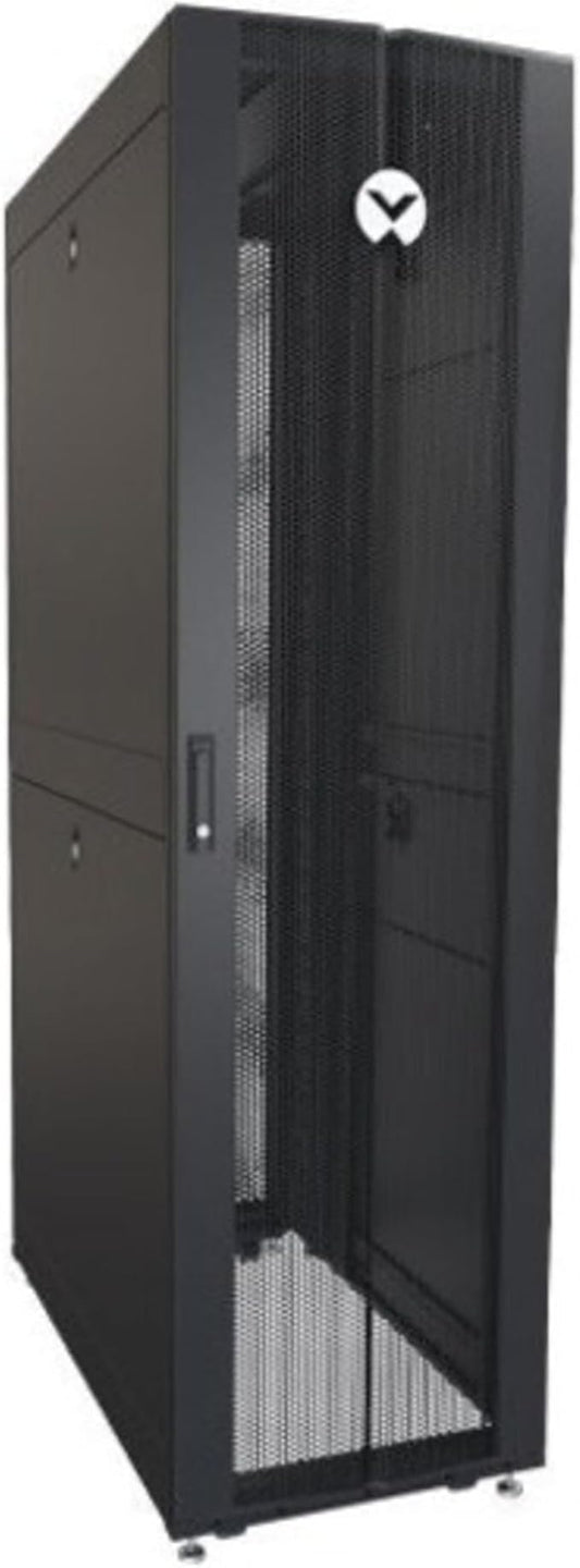 Vertiv VR Rack – 45U Server Rack Enclosure| 2132mmx600mmx1100mm (HxWxD Server Rack Dimensions)| 19-inch Cabinet (VR3105)