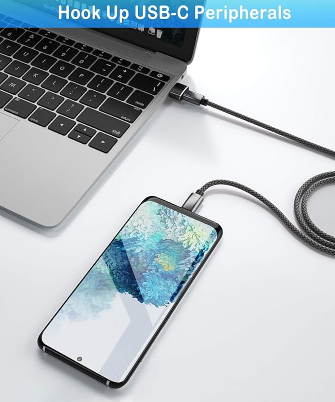 USB to USB C Adapter for iPhone 17 Charger 5Pack,USBC Female to A Male OTG Type C Converter for A-pple Watch Ultra iWatch 7 8 9 10,i-Phone 16 15 14 13 Plus Pro Max,Air-Pods,i-Pad,Car,Sam-sung S24