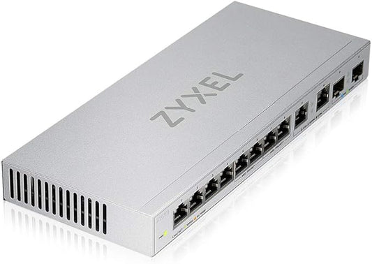 Zyxel XGS1010-12-ZZ0102F Network Switch Unmanaged Gigabit Ethernet (10/100/1000) Grey