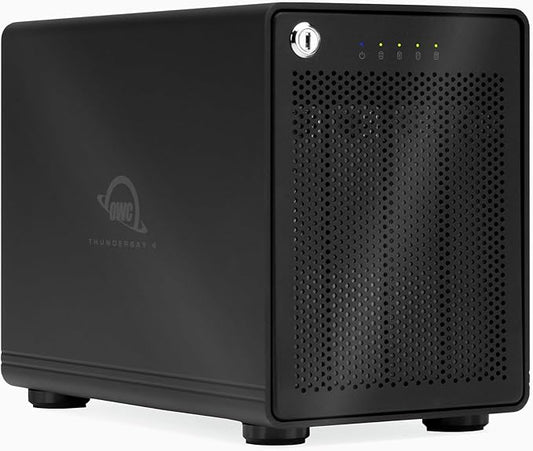 OWC ThunderBay 4 8TB Four-BayThunderbolt 40Gb/s RAID Storage Solution with SoftRAID Premium