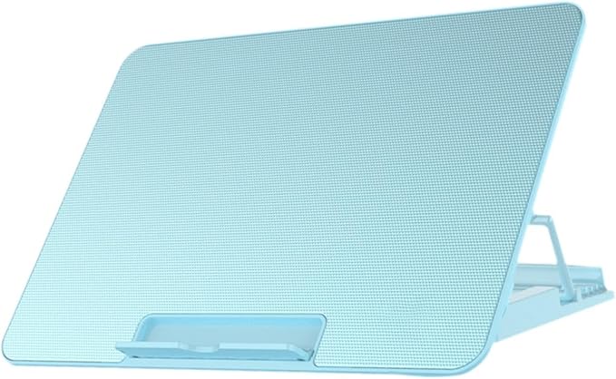 Laptop Cooling Pad with 6 Fans and Adjustable Height for Enhanced Performance, Blue