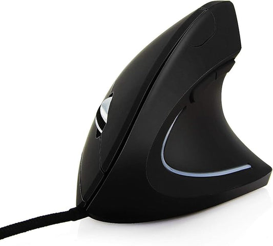 Ai5G Wired Vertical Mouse Adjustable DPI Laptop Desktop Computer Mouse Optical Mice (for Right Hand)