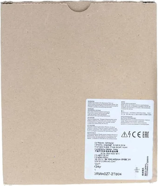 1 Pcs 3RW4027-2TB04 New in Box 3RW40272TB04 Expediated