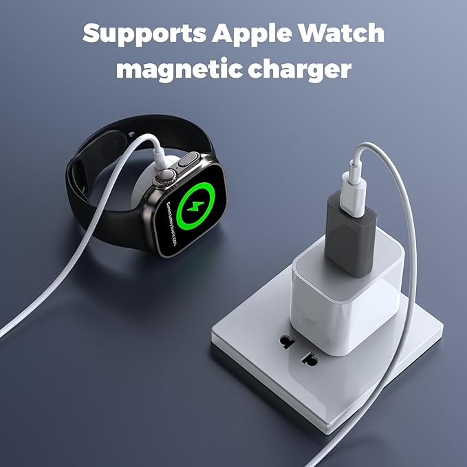4 Pack USB to USB C Adapter, USB-C Female to USB Male Adapter,OTG Charger Converter Compatible for Apple Watch Ultra iWatch/iPhone/Pro Max Plus/Airpods/iPad 9 10 Air 5 Mini 6/Car/Samsung