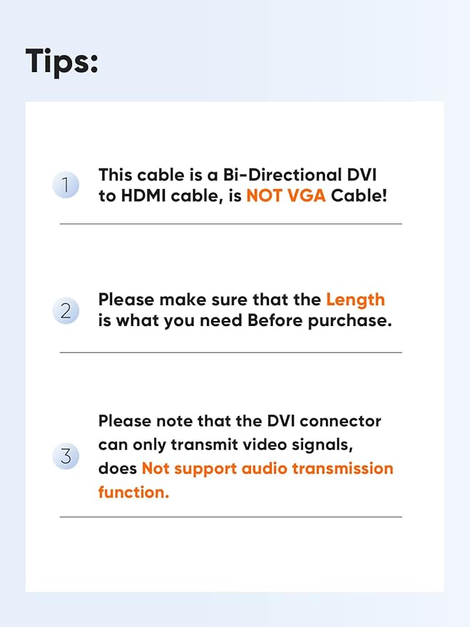 CableCreation DVI to HDMI Adapter, 5-Pack Bi-Directional DVI-D(24+1) Male to HDMI Female Converter, Support 1080P 3D for PS3, PS4, TV Box, Blu-ray, Projector, HDTV