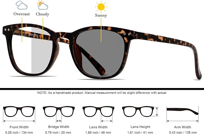 ANDWOOD Blue Light Blocking Glasses Women Men Computer Small Face Clear Bluelight Blocker Eyeglasses Frame