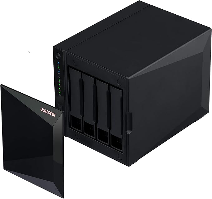 Asustor AS3304T 4 Bay NAS Quad-Core CPU, 2.5Gbe Port, 2GB DDR4 + 24TB HDD (Four 6TB HDD Included)