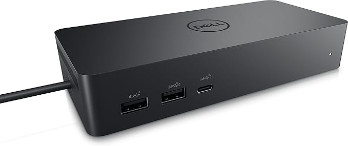 Dell Universal Dock (UD22): USB-C Docking Station with Future-Ready Design + HDMI & DisplayPort Cables + Ethernet - Dock Hub Bundle