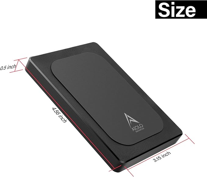 4TB Ultra Slim Portable External Hard Drive HDD-USB 3.0 for PC, Mac, Laptop, PS4, Xbox one,Xbox 360-Super Fast Transmission