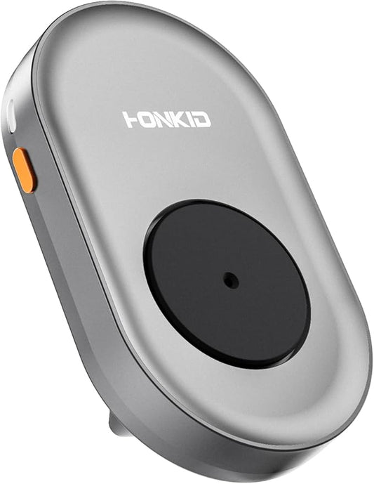 HONKID Undetectable Mouse Mover Jiggler with ON/Off Switch and USB Port Drive-Free,Simulate Physical Automatically Mouse Movement,Prevent Computer Laptop Inactive/Lockdown (Silver)