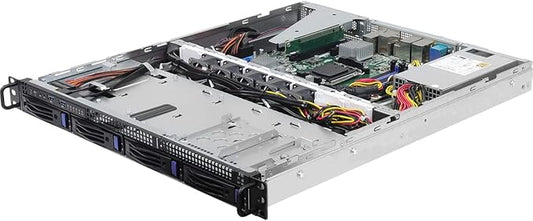 AsRock Rack 1U4LW-B650/2L2T 1U RackmountGeneral Purpose/Storage Server Barebone Single Socket AM5 (LGA 1718) AMD Ryzen 7000 Series Processors 4 SATA Bays Dual 10G LAN Dual 1G LAN