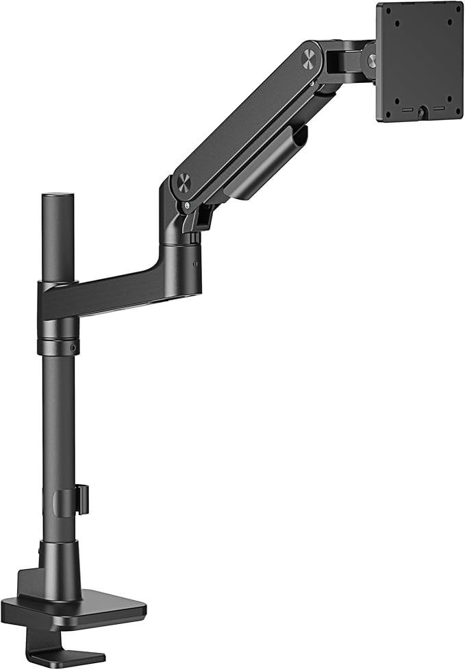 Gladiator Joe Heavy Duty Aluminum Ultrawide Monitor Arm for 49 inch Screens up to 44 lbs, Premium Desk Mount Monitor Stand Designed for Samsung Odyssey G9 and More, Max VESA 100x100, Black
