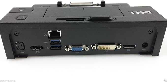 Dell E-Port Replicator PR03X with USB 3.0 and 240-Watt Power Adapter
