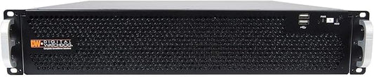 Digital WATCHDOG DW-BJP2U20T Blackjack® P-Rack 2U 8-Bay Chassis 128 Channel 2MP 600Mbps NVR, (20TB HDD Included)