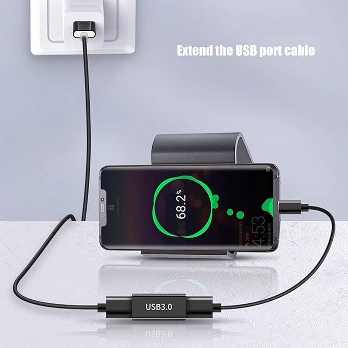 8Pack USB Female to Female Adapter for Connecting Two USB Male Ends Devices,Usba Extension Connector Compatible with MacBook Pro/Air, IPad Pro Google Pixel,Apple Etc.（Black）