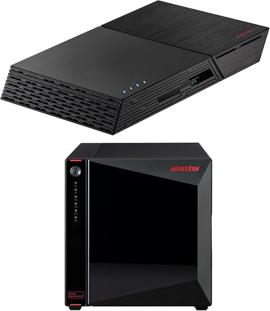 Asustor Flashstor 12 Pro FS6712X, 12 Bay All-SSD NAS + Expansion Unit AS5004U