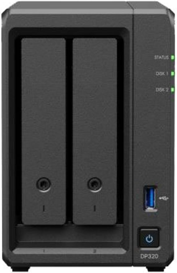 Synology - DP320 - Synology ActiveProtect AppliancenDP320 Cyber-Resilient Data Protection Solution for Endpoints NAS