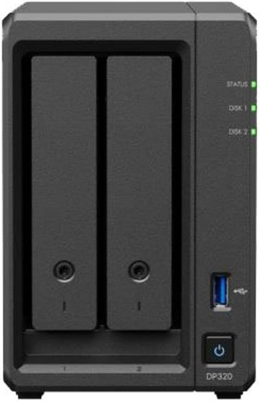 Synology - DP320 - Synology ActiveProtect AppliancenDP320 Cyber-Resilient Data Protection Solution for Endpoints NAS