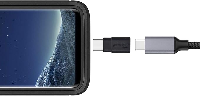 USB C Extender Adapter (2 Pack) 40Gbps 240W Cable Extension Type-C Low Profile Male to Female Thunderbolt QC & Data Transfer for USB-C Devices