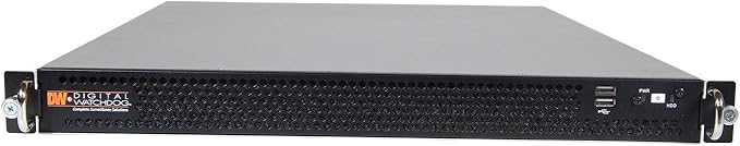 Digital WATCHDOG DW-BJP1U30T-LX Blackjack® P-Rack 1U 4-Bay Chassis 64 Channel 2MP NVR, (30TB HDD Included)
