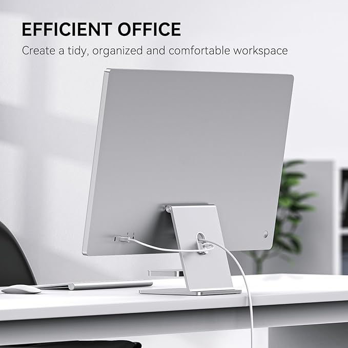 Minisopuru iMac Accessories for i Mac M1/M3/M4, USB C Hub for iMac2021/2023/2024 with USB A/C 10Gbps, SD/TF, iMac Adapter Compatible with iMac24 inch and Studio Display 27 Inches, Silver.