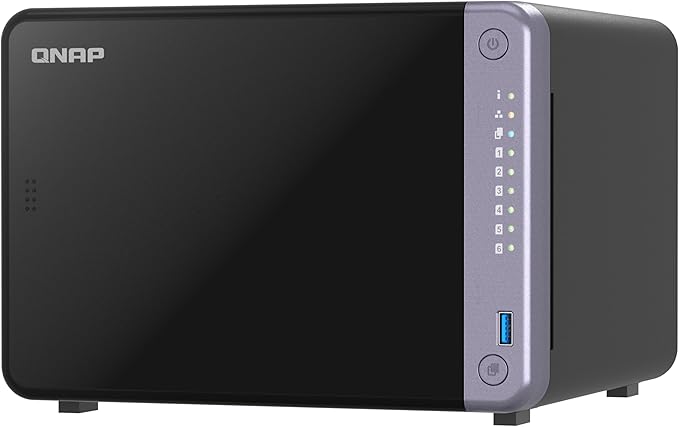 QNAP 6-Bay 3.5" Desktop NAS AL524 4C 2.0GHz