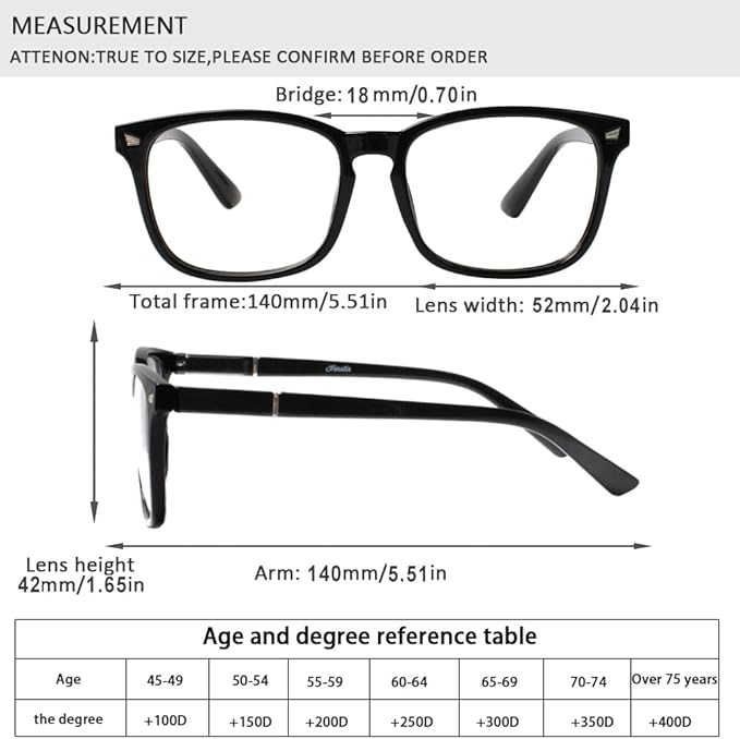 Henotin 4-Pack Blue Light Blocking Reading Glasses Women Men,Spring Hinge Computer Readers,Anti UV Ray Square Nerd Eyeglasses (Mixed Color-B, 2.25)