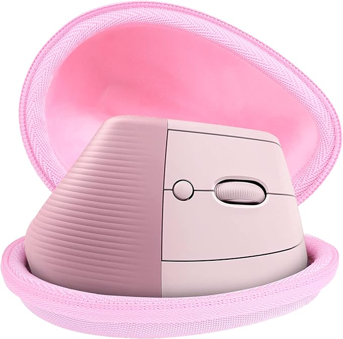 co2CREA Hard Case Replacement for Logitech Lift Vertical Ergonomic Mouse (Rose Case)