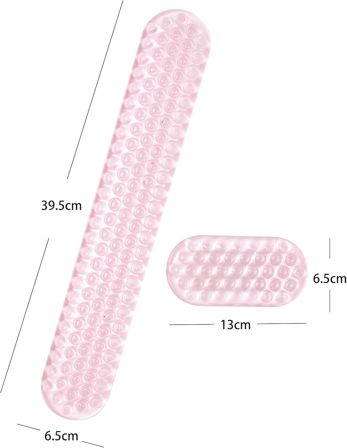 Ergonomic Gel Keyboard and Mouse Wrist Rest Set – Pink Wrist Rest for Computer Keyboard 75% 80%, Comfort & Support for Typing and Gaming