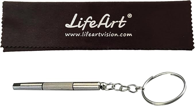 LifeArt Round Blue Light Blocking Glasses, Computer Glasses, Gaming Glasses, TV Glasses for Women Men (Wood, 5.00 Magnification)
