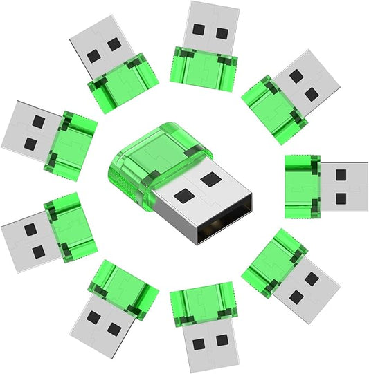 USB to USB-C Adapter 10 Pack, Type C Female to USB Male Power Charger Converter, C to USBA Adapter Compatible for MagSafe Apple Watch Series/SE/Ultra 2 iPhone 15/16/17 Plus Pro Max AirPods Pro
