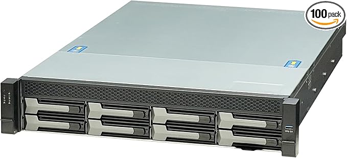 Generic ZhenLoong X28 2u 8 Bay Server Chassis Hard dirive hot Swappable SATA SAS Rackmount Case with 12G backplane SFF8643 Interface
