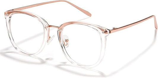 Cyxus Blue Light Glasses for Woman, Stylish Cat Eye Blue Light Blocking Computer Glasses for Working, Laptop and Screen Use